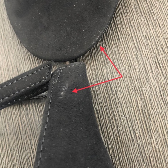 AMAZON ESSENTIAL Two Strap Thick Heel Sandals - Picture 7 of 8